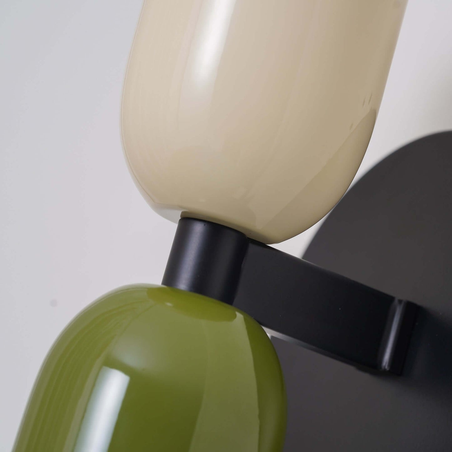 Retro Dobbelt Væglampe i Metal