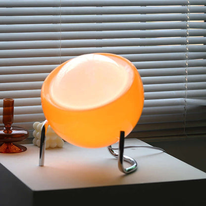 Retro Glas Bordlampe - Nordisk Design