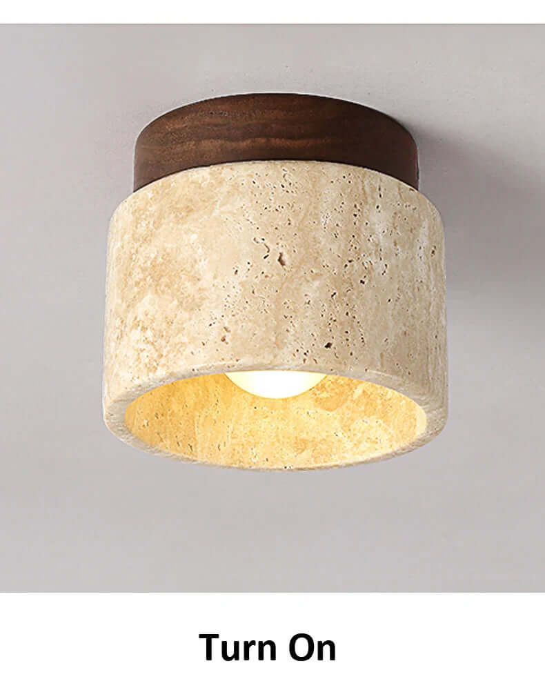 Elegant Loftslampe i Flødestil - Dia 12cm
