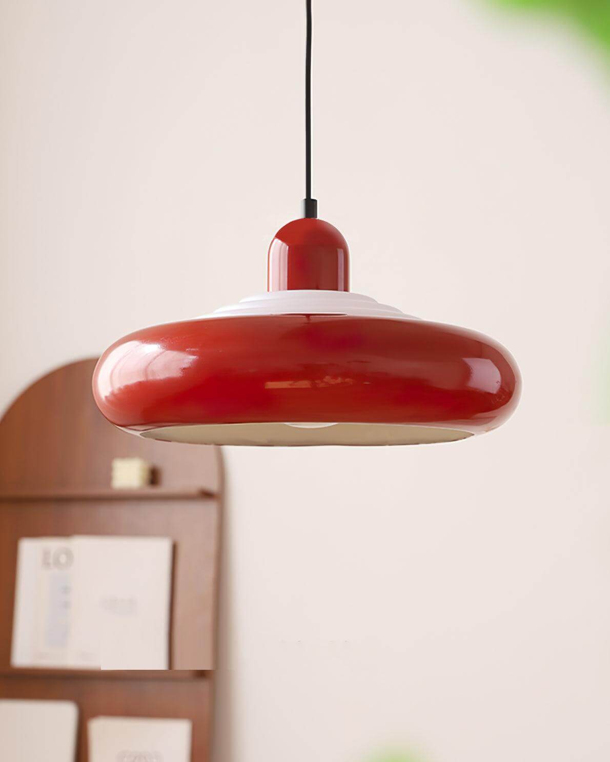 Elegant Pendellampe i Metal og Akryl - 36cm