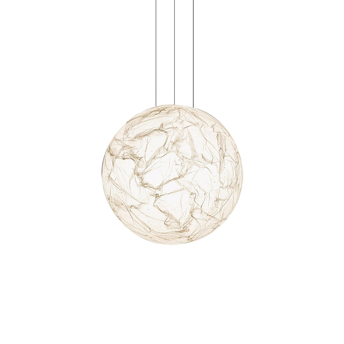 Elegant Silke Pendel Lampe - 3 Størrelser