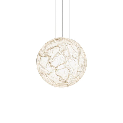 Elegant Silke Pendel Lampe - 3 Størrelser