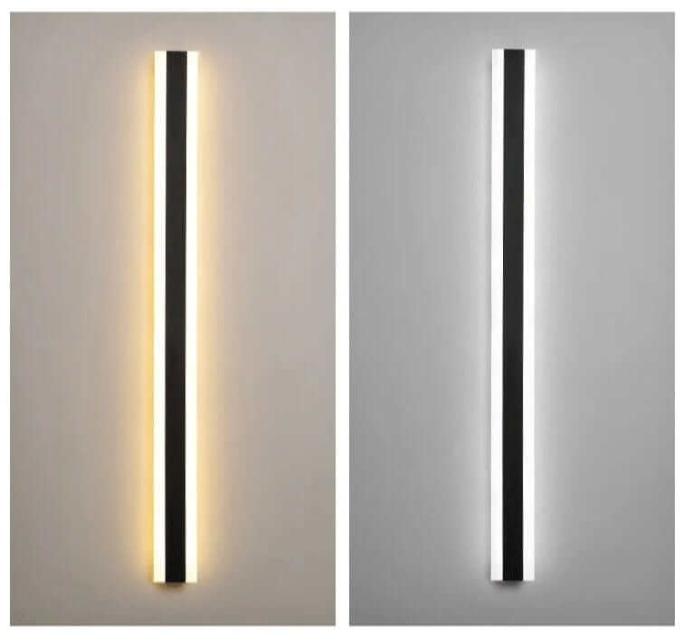 LED Væglampe i Stribet Design | Moderne Indendørs Belysning