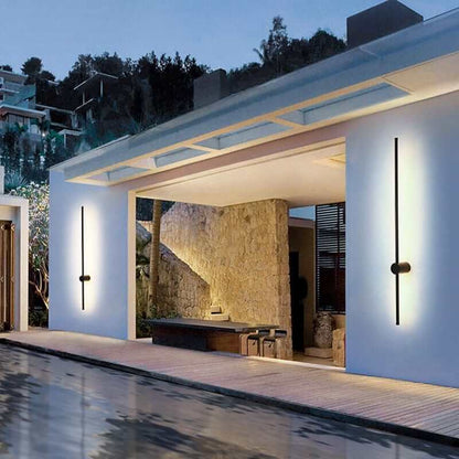 Slank LED Udendørslampe | 60/100cm | Vandtæt IP65