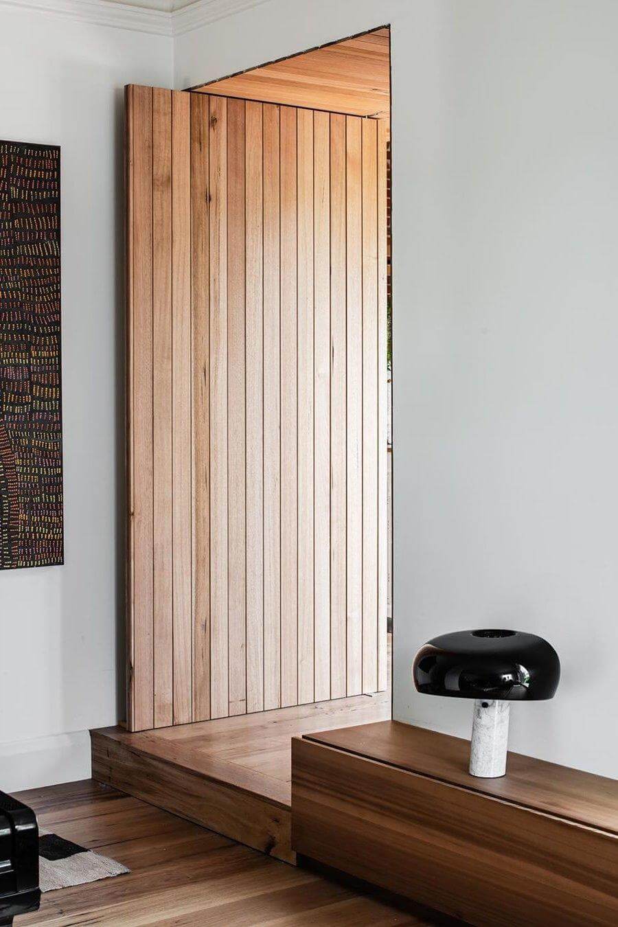 Elegant Marmor Bordlampe 28/40cm