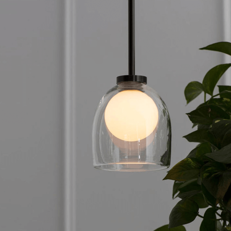 Elegant Kuglependel i Glas - Moderne Design