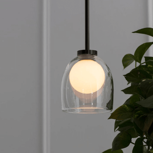 Elegant Kuglependel i Glas - Moderne Design