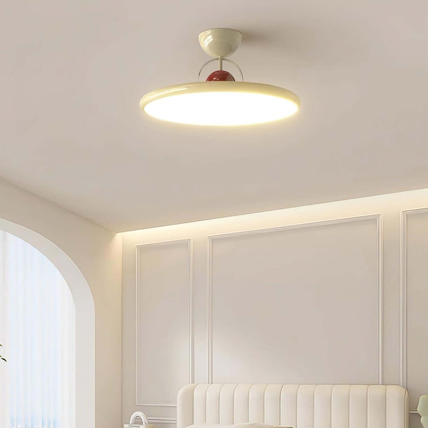 Moderne LED Loftslampe i Akryl & Metal - 40/50cm