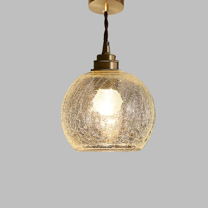 Elegant Krystalglas Pendellampe