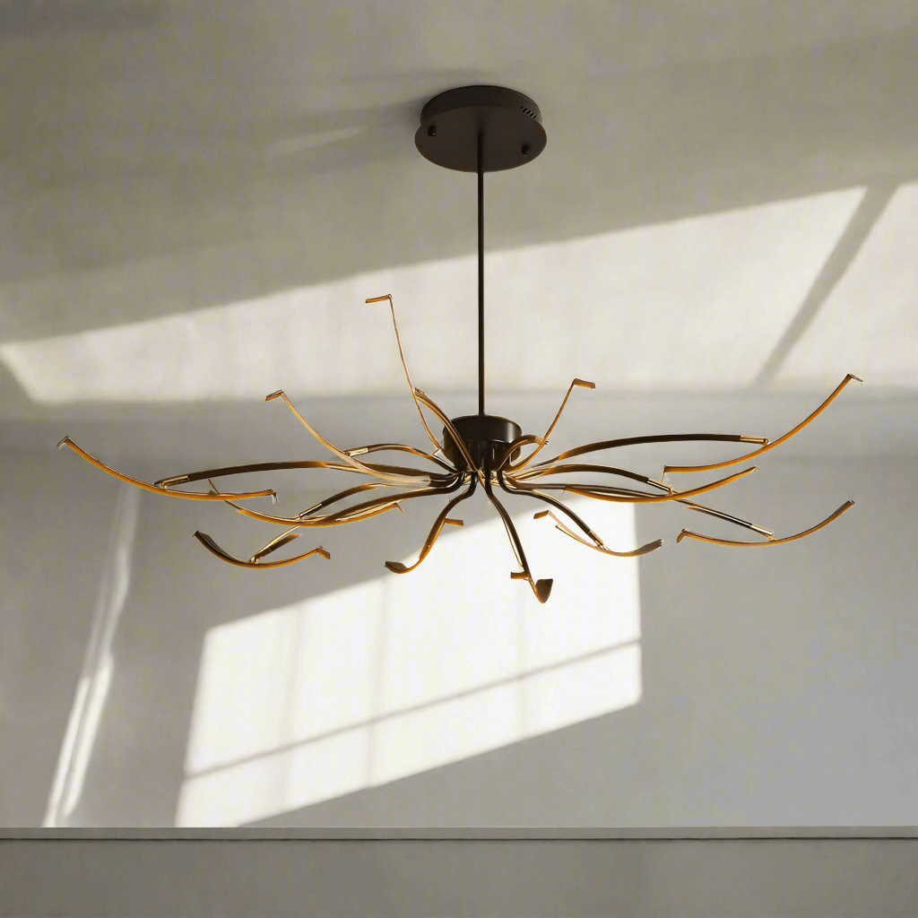 Moderne Loftslampe i Aluminium med LED