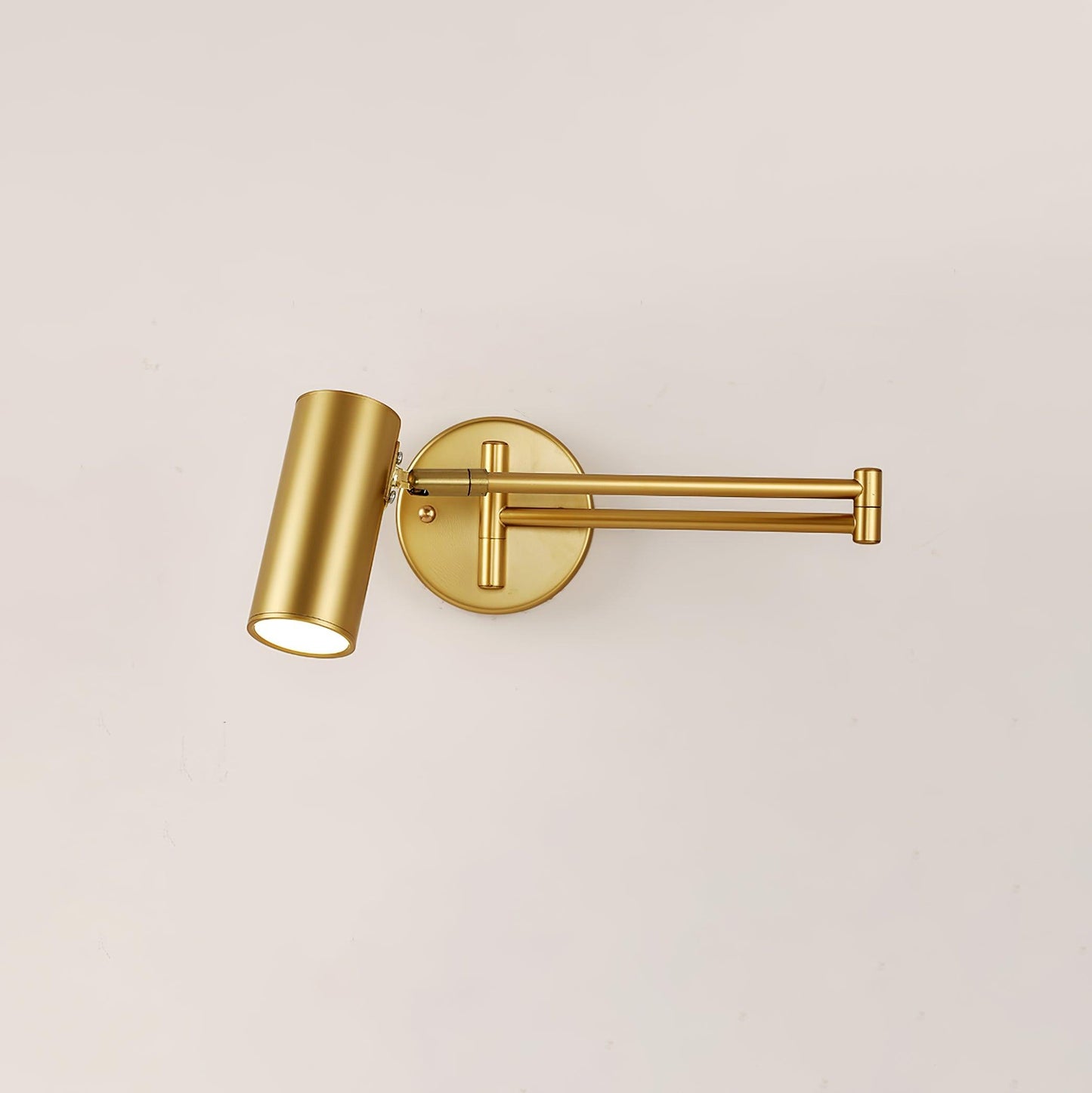 Justerbar Svingarm Væglampe i Metal