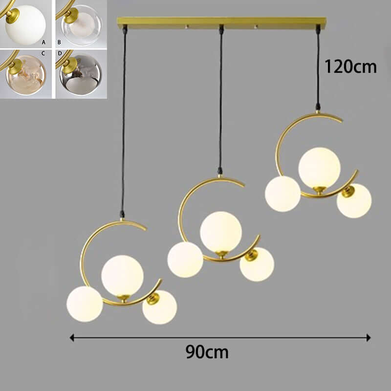 Moderne LED-Pendel - Justerbar Højde
