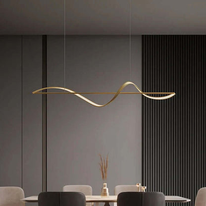 Moderne LED-Pendel i Metal/Akryl - 120/140 cm