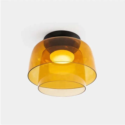 Elegant Glas Loftlampe - Nordisk Design