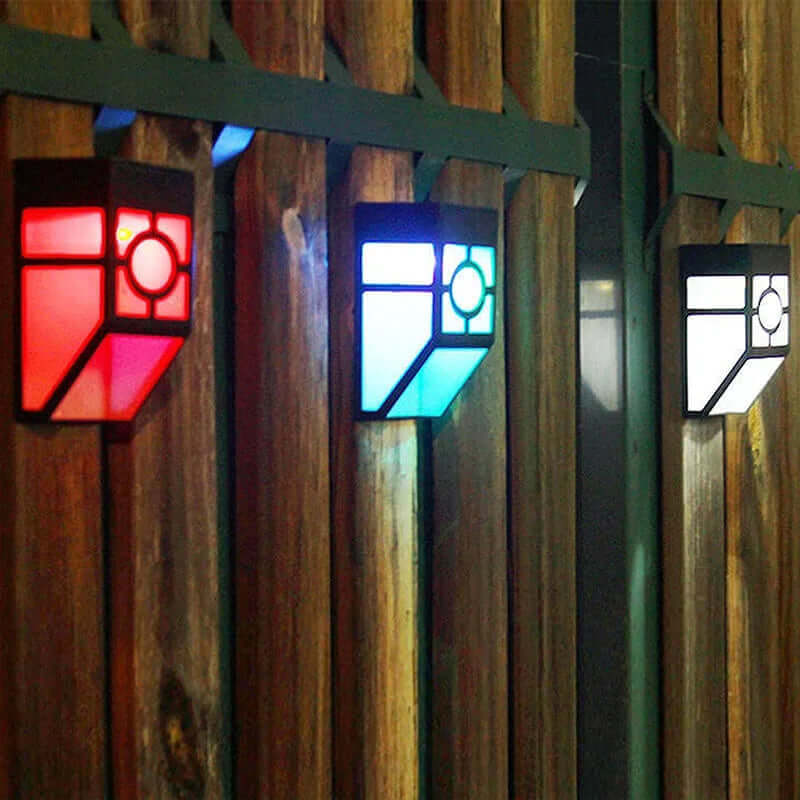 Solcelle Væglampe LED Udendørs (2 stk)