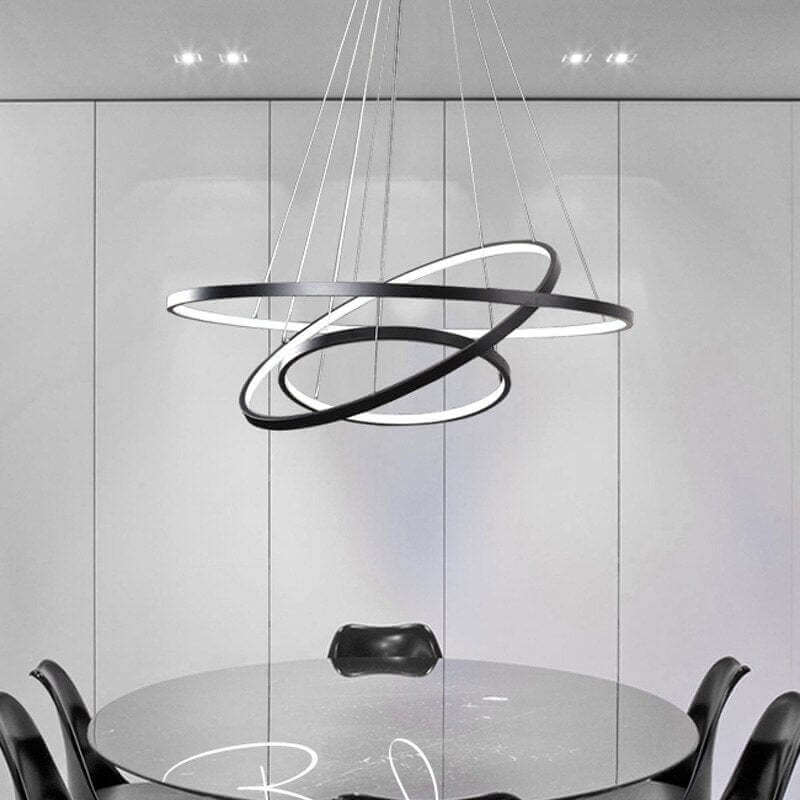 Moderne 3-Rings Loftslampe