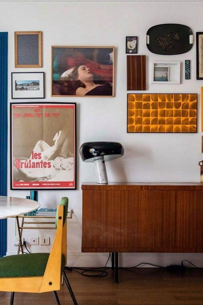 Elegant Marmor Bordlampe 28/40cm