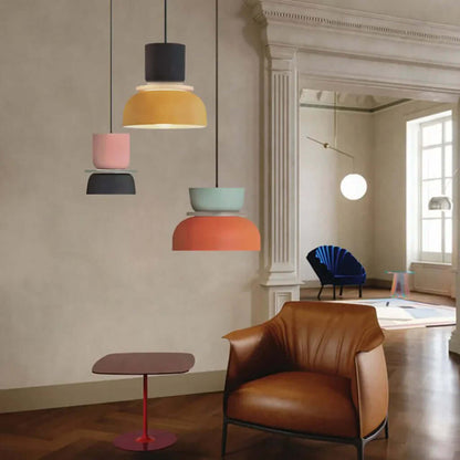 Farverig Nordisk Pendel - Akryl Design