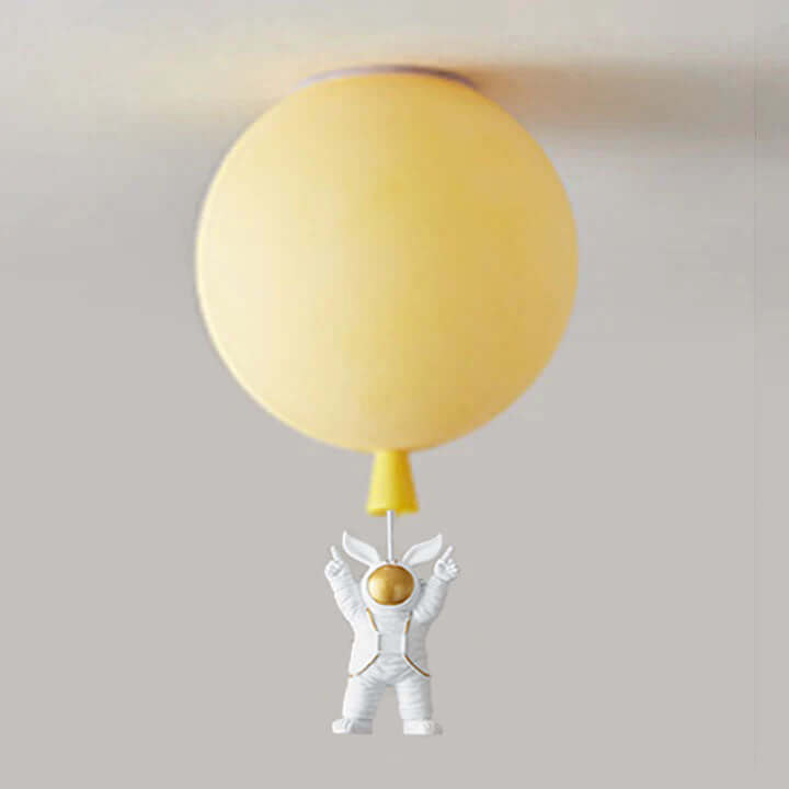 Moderne Måne Astronaut LED Loftslampe
