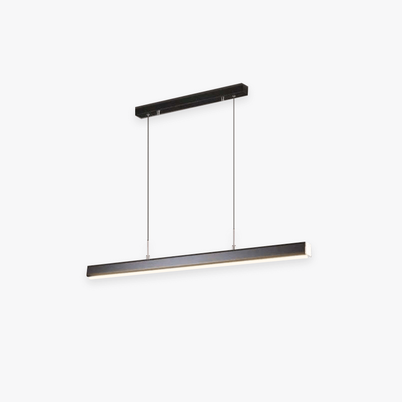 Elegant LED-pendel i metal og akryl