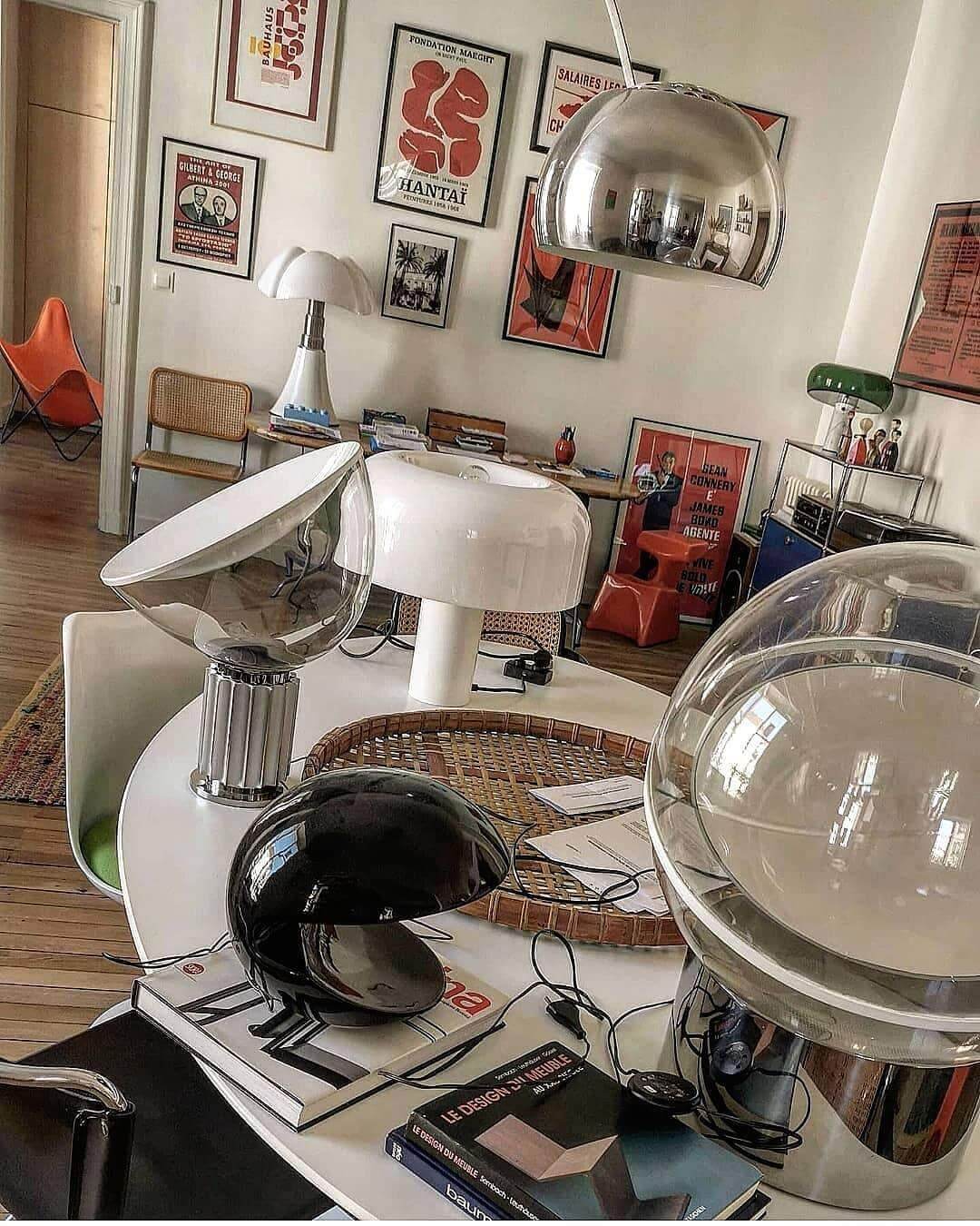 Elegant Marmor Bordlampe 28/40cm