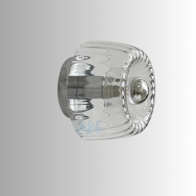 Elegant Glas Væglampe - Nordisk Design