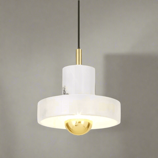 Elegant Marmor Pendellampe - Dia 18cm