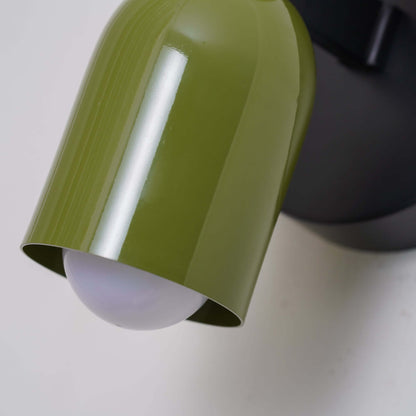 Retro Dobbelt Væglampe i Metal