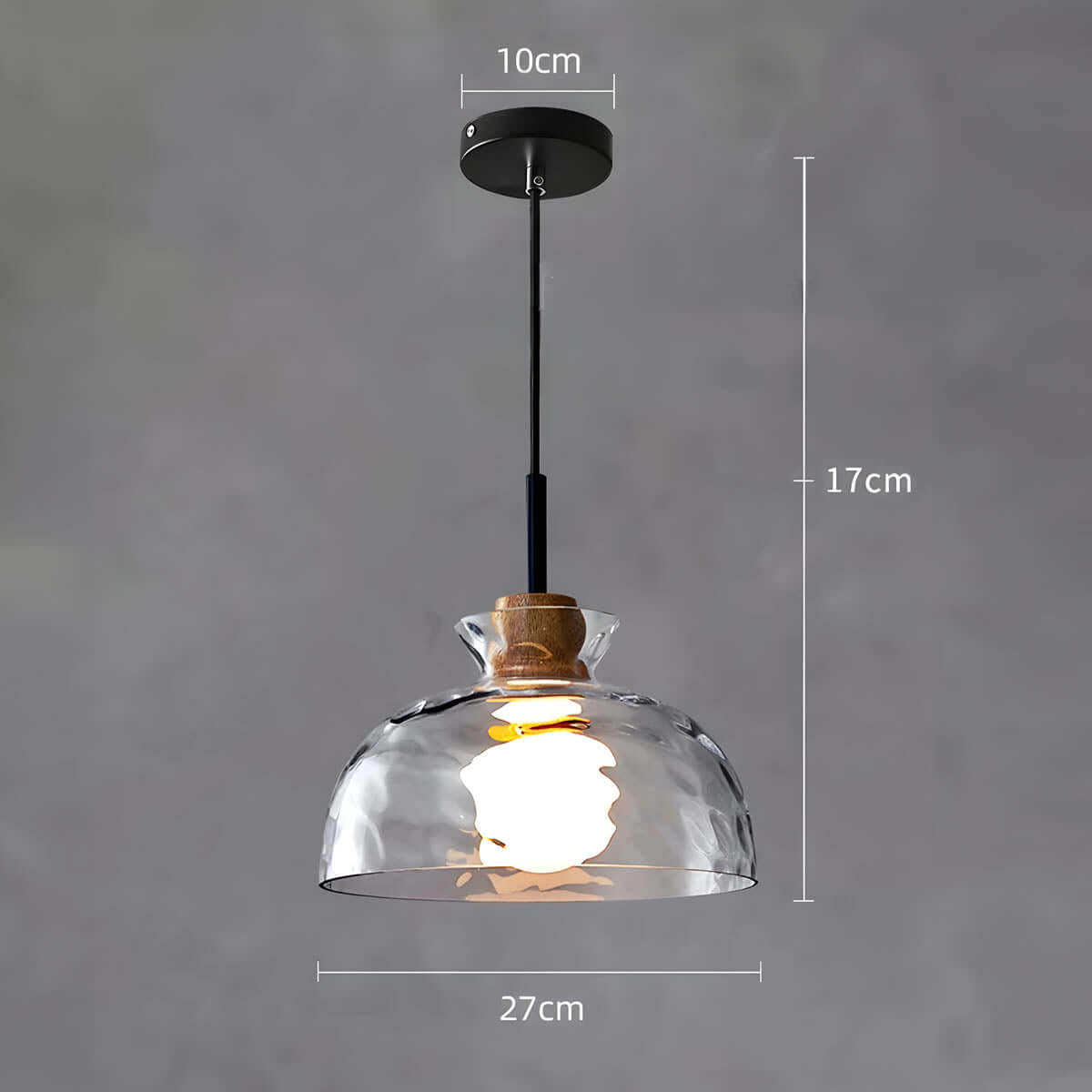 Elegant Glas Lysekrone | Moderne Design