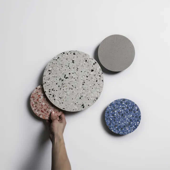 Elegant Terrazzo Væglampe - Nordisk Design