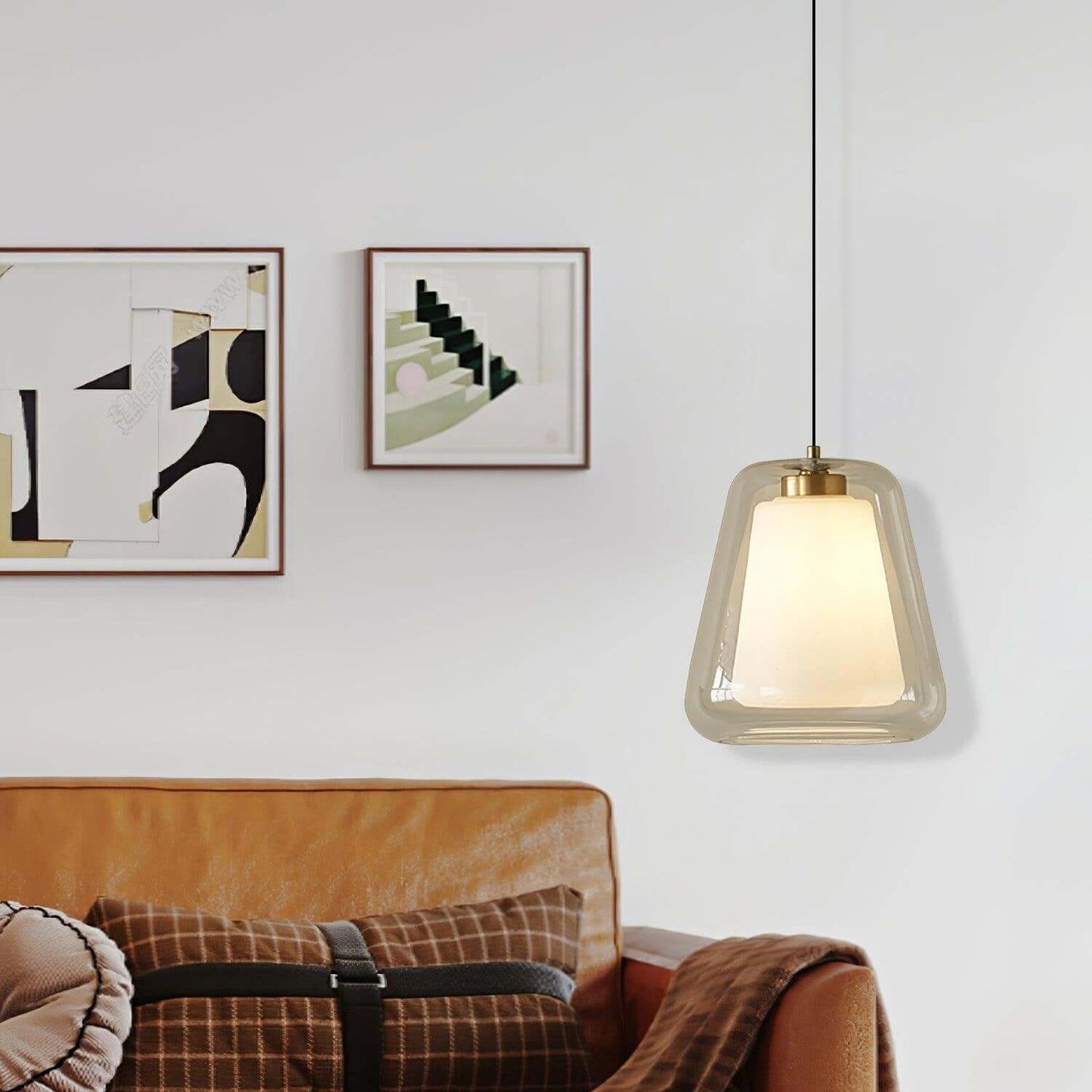 Elegant Glas Pendellampe - Moderne Design