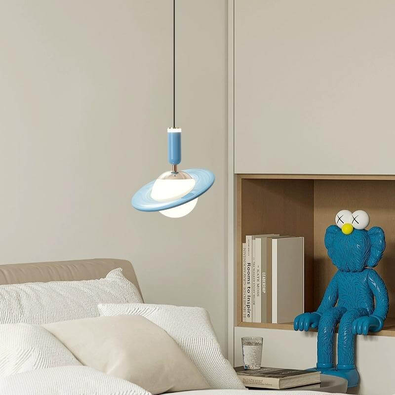 Modern LED-ringlampe | Justerbar højde | 3 farver