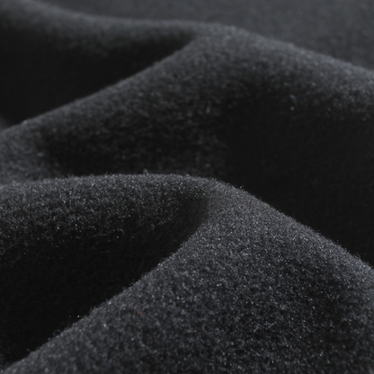 "Baggy joggingbukser til mænd, forfra, i blødt bomuldsstof, marineblå, skaber moderne og maskulint look"