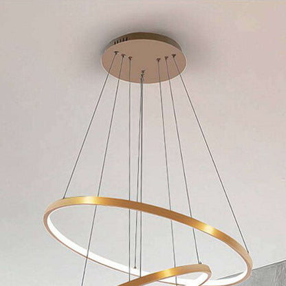 Moderne 3-Rings Loftslampe