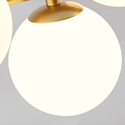 Elegant Pendellampe i Glas og Metal - 83x24cm