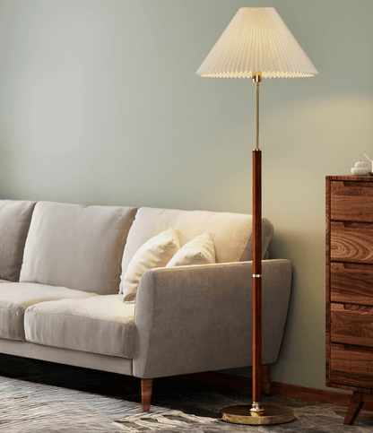 Elegant Gulvlampe i Rispapir - Skab Hygge