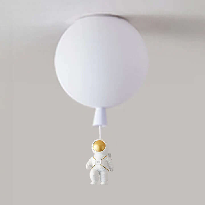 Moderne Måne Astronaut LED Loftslampe