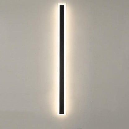 Slank LED Væglampe Udendørs - Akryl