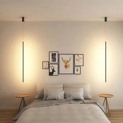 Minimalistisk LED-pendel i aluminium