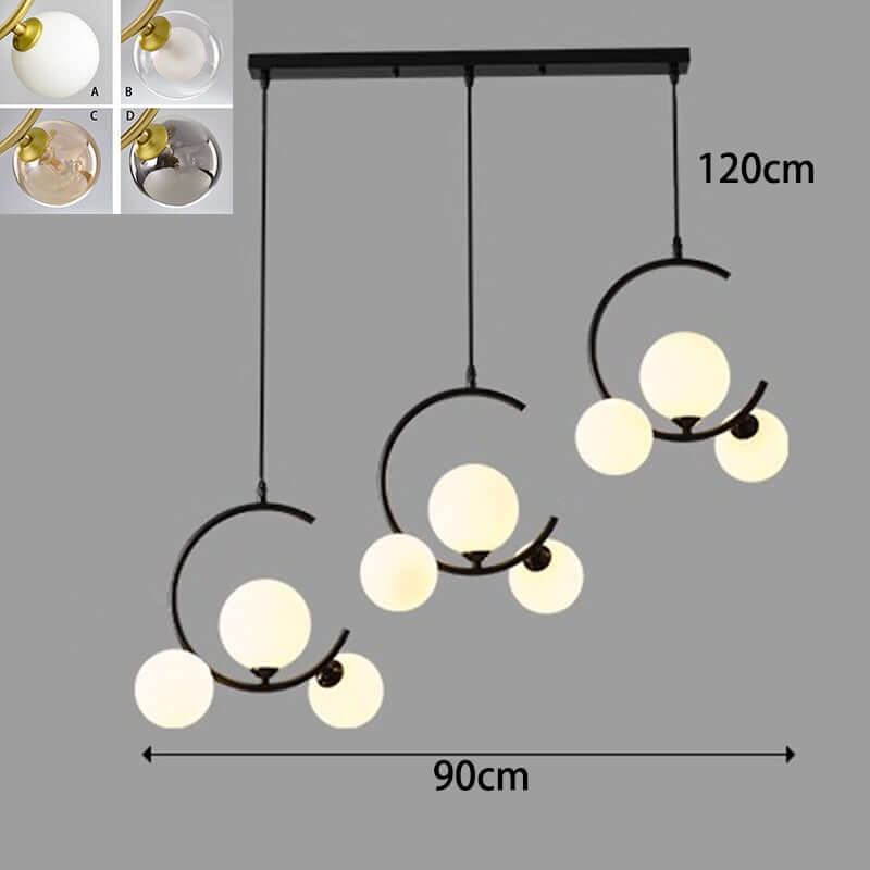 Moderne LED-Pendel - Justerbar Højde