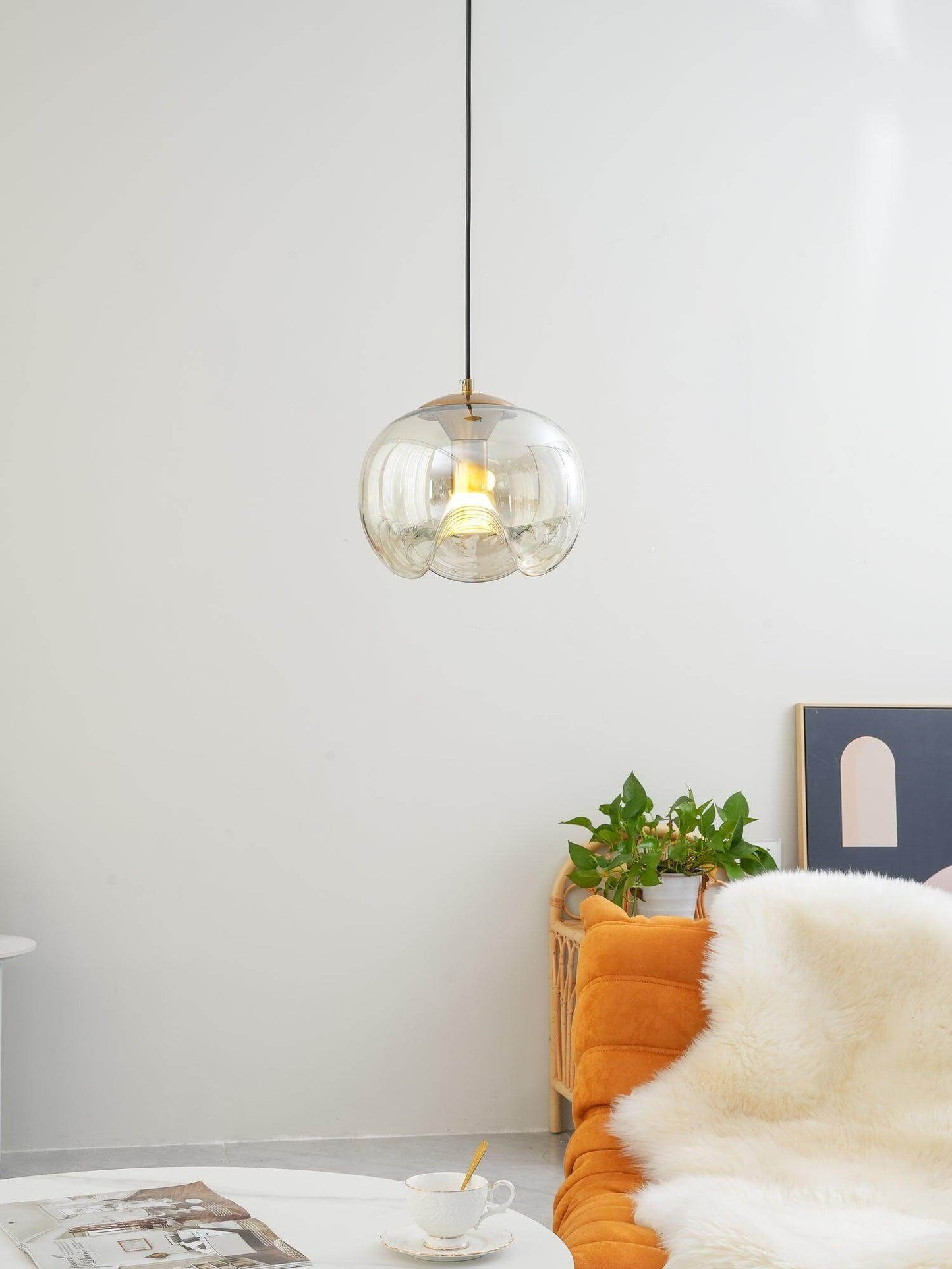Elegant Bølge Pendellampe | Moderne Design