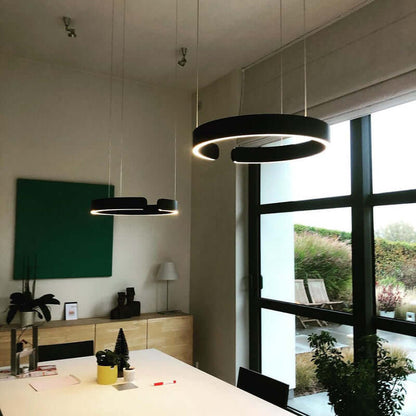Cirkulær LED Pendel - Moderne Design