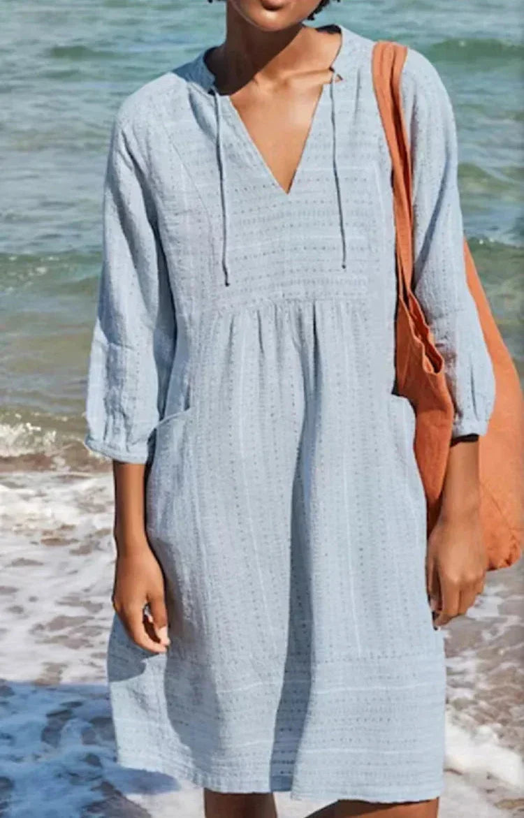 Blød og elegant morgenkåbe til kvinder i luksuriøst stof, tilgængelig i flere farver, perfekt til afslappede morgener.