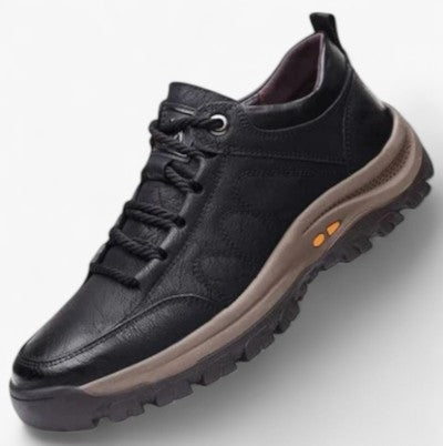 "Brune vandresko til mænd, slip-on design, moderne stil, komfortable til udendørs eventyr og daglig brug"