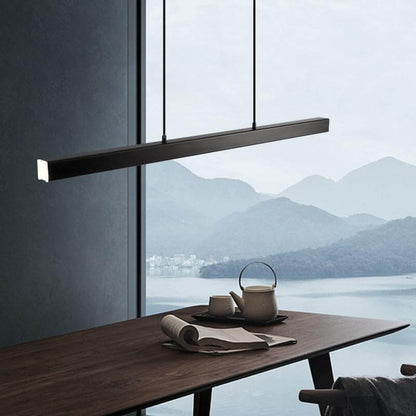 Elegant LED-pendel i metal og akryl