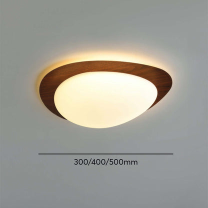 Skandinavisk LED-loftslampe med trækorn