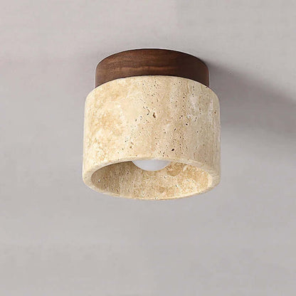 Elegant Loftslampe i Flødestil - Dia 12cm