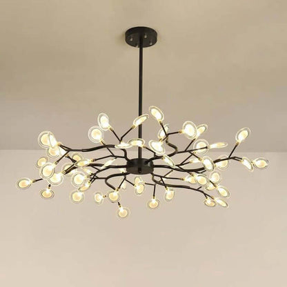 Moderne Akryl Lysekrone - LED Firefly Design
