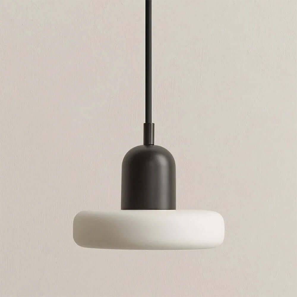 Elegant Pendellampe i Glas & Metal