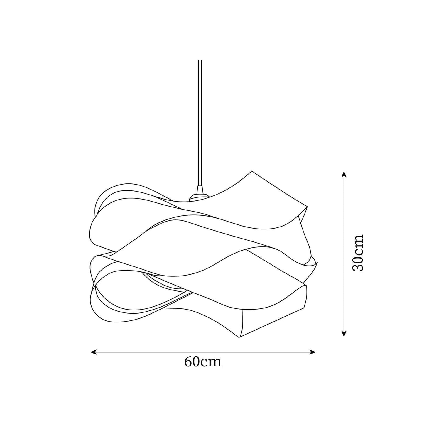 Elegant Træ Pendellampe | Moderne Design